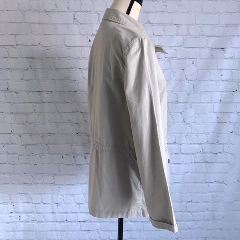Basic Edition Khaki Outdoor Utility Jacket Size S - Picture 4 of 8